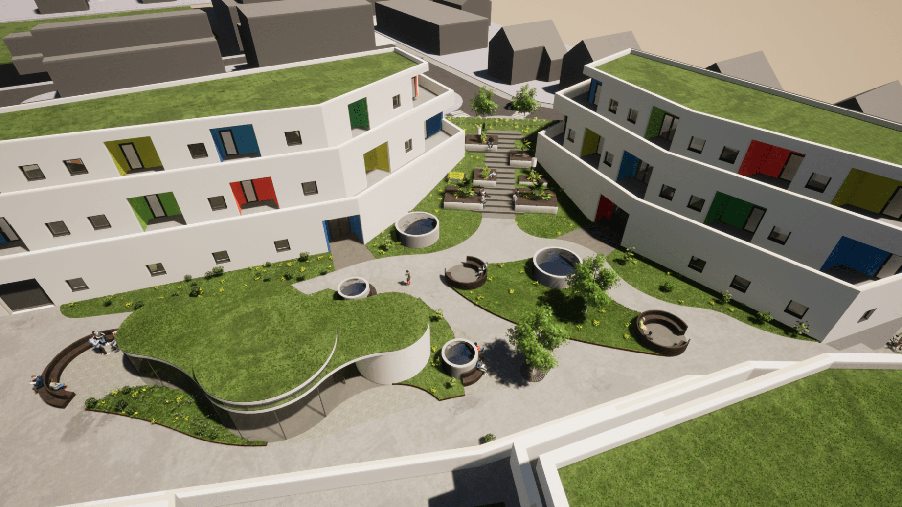 Wettbewerb Quartiersbebauung 8